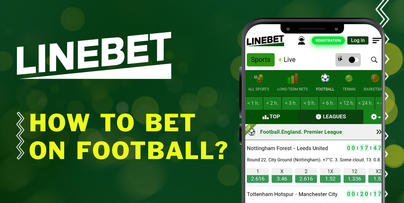 Step-by-step instructions on how to get started with soccer betting at LineBet
