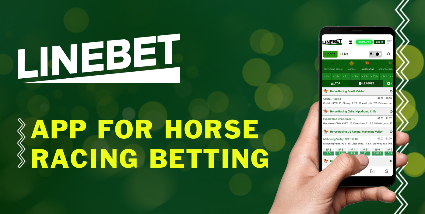 Features of LineBet mobile app for Horse Racing betting